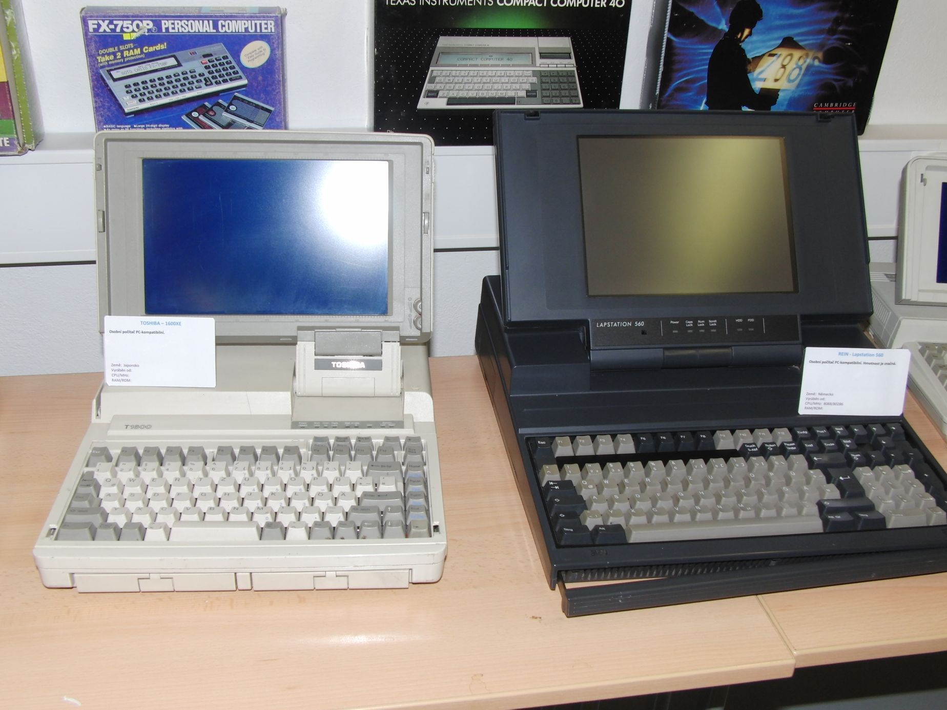 Staré počítače, notebooky - retro
