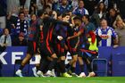 Fotbalisté Barcelony získali po výhře 2:0 nad Espaňolem mistrovský titul