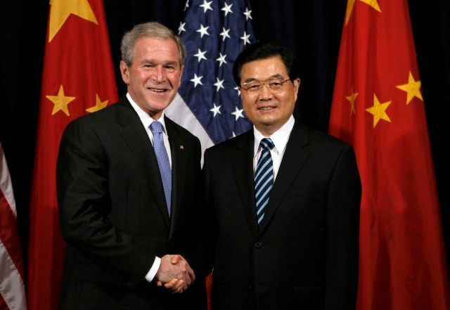 Bush a Chu Ťin-tchao