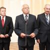 Politici řešili u prezidenta ústavní krizi
