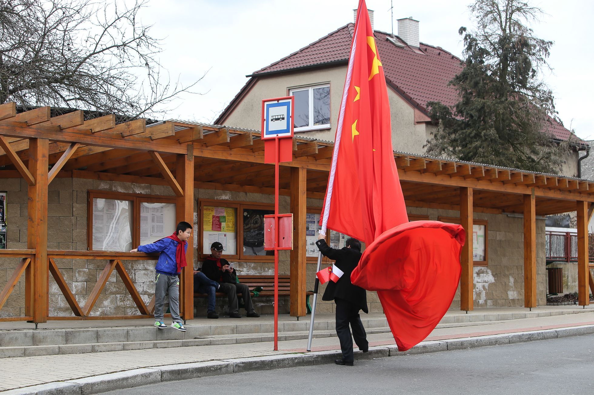 Přílet čínského prezidenta za Zemanem a Lány