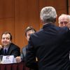 Volební sjezd SPO Zemanovci - Miloš Zeman, Martin Nejedlý, Vratislav Mynář - 28.3.2018
