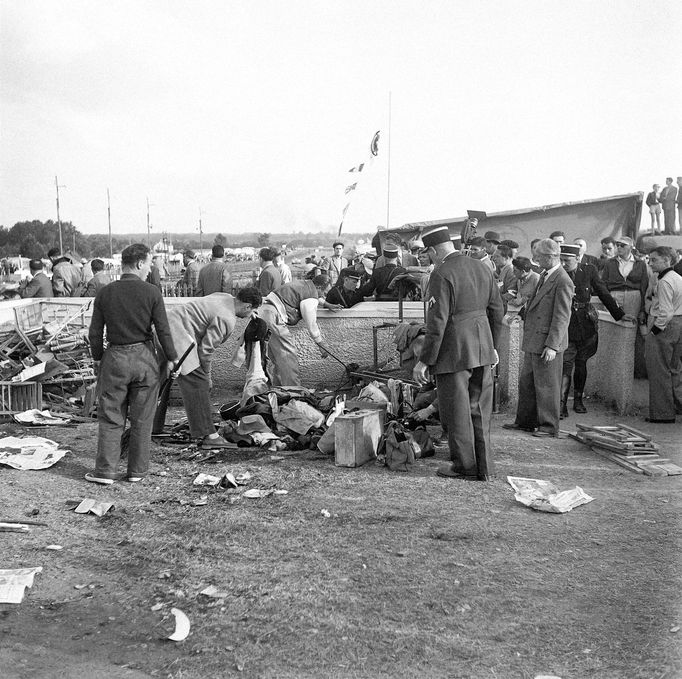 Tragédie na automobilové závodě Le Mans si v roce 1955 vyžádala 83 lidských životů.