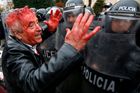 Albánský protest skončil masakrem, střílelo se do lidí