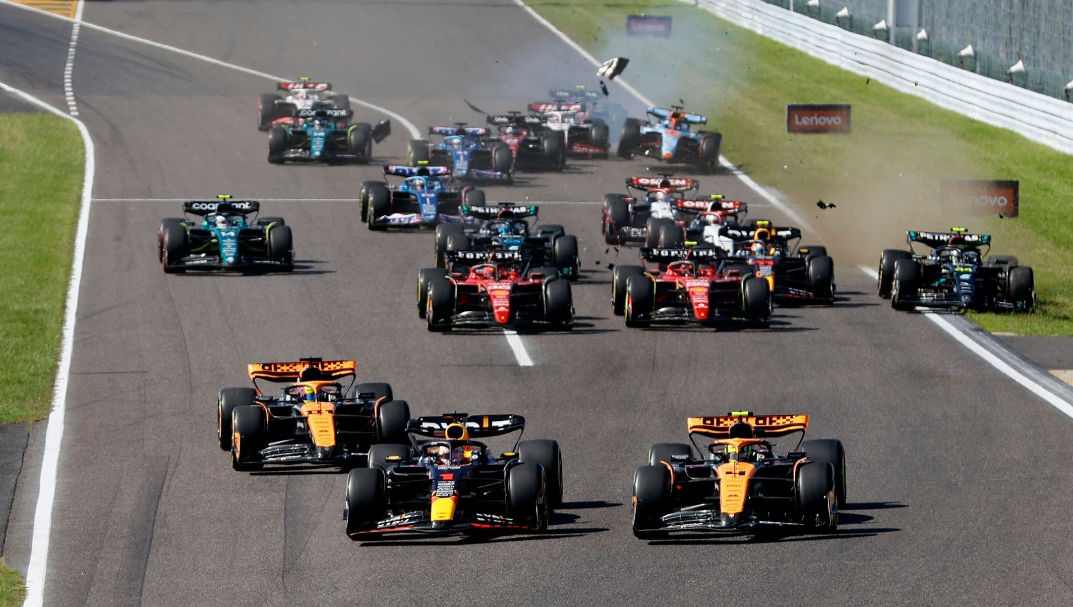 Start Velké ceny Japonska F1