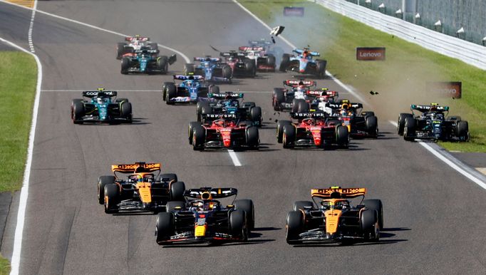 Start Velké ceny Japonska F1