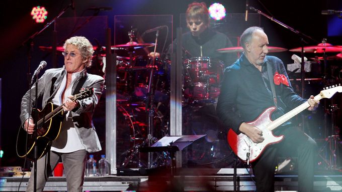 Zpěvák Roger Daltrey a kytarista Pete Townshend, tváře The Who.