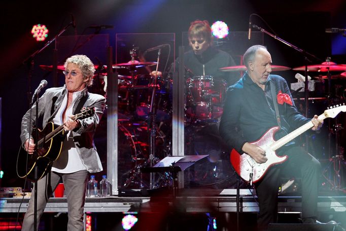 Zpěvák Roger Daltrey a kytarista Pete Townshend, tváře The Who.