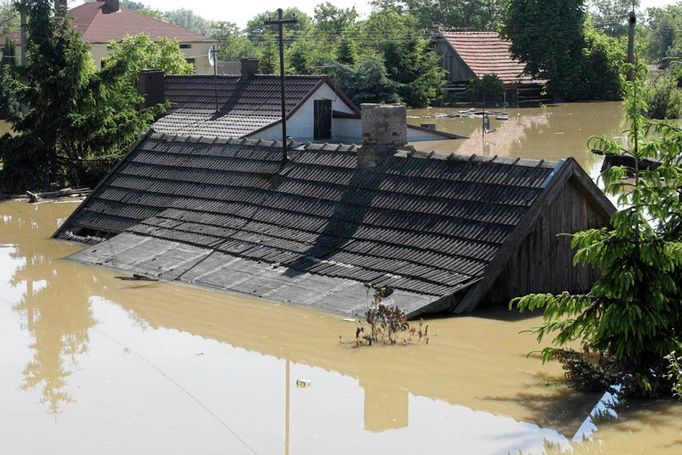 Jižní Polsko, Sandomierz. Tady se sušilo seno...