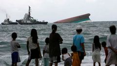 Potopený trajekt na Filipínách