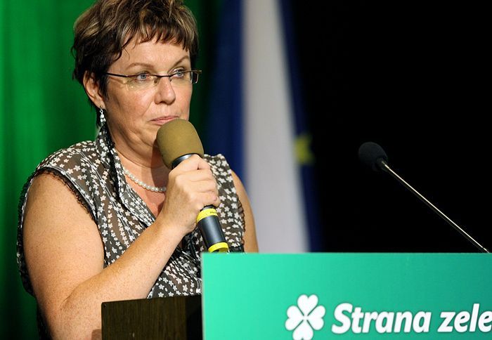 sjezd Strany zelených - Dana Kuchtová