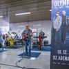 Vystoupení skupiny Olympic v pražském metru, čtvrtek 29. června 2023.