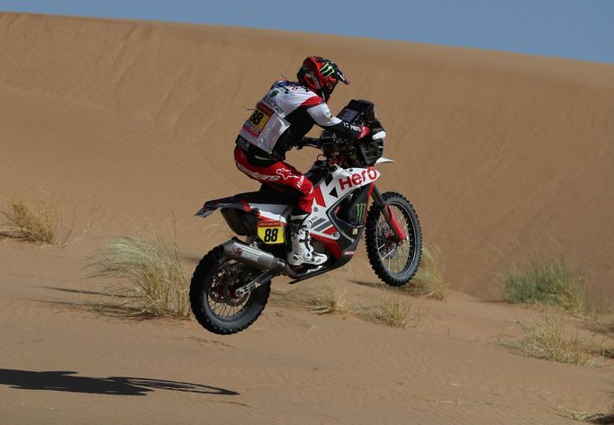 Joan Barreda (Hero) na trati Rallye Dakar 2024