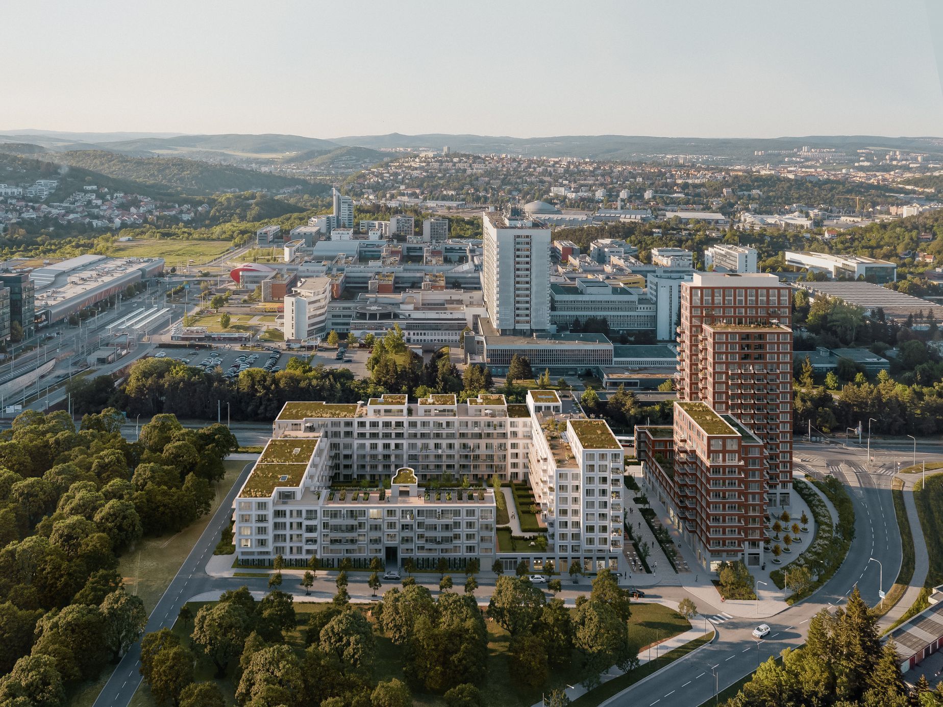 brixx, brno, komplex, byty, bydlení, práce