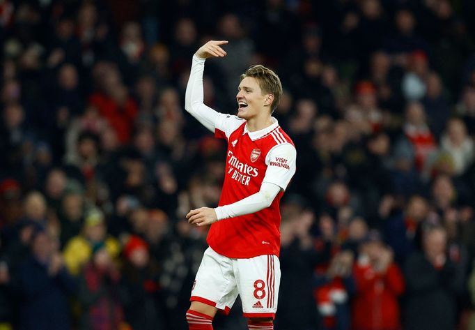 Martin Odegaard, Arsenal - Manchester United