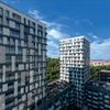 Parková čtvrť od Central Group poblíž Nákladového nádraží Žižkov