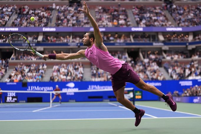 Carlos Alcaraz ve finále US Open
