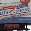 Billboardy na komunální volby v Praze