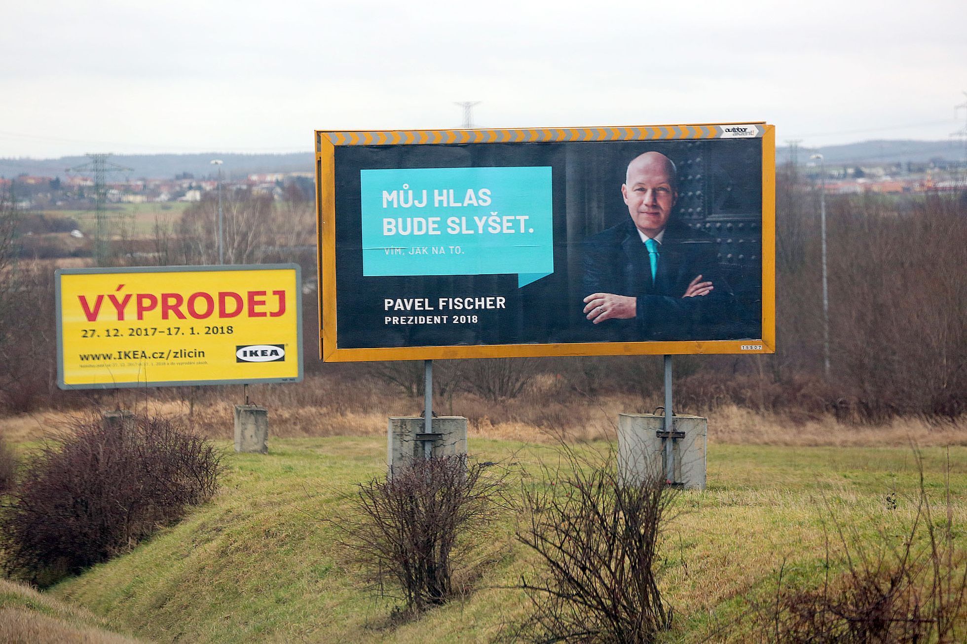 Billboardy pro prezidentské volby