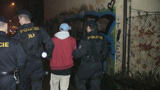 Zadržení sprejerů v Ostravě