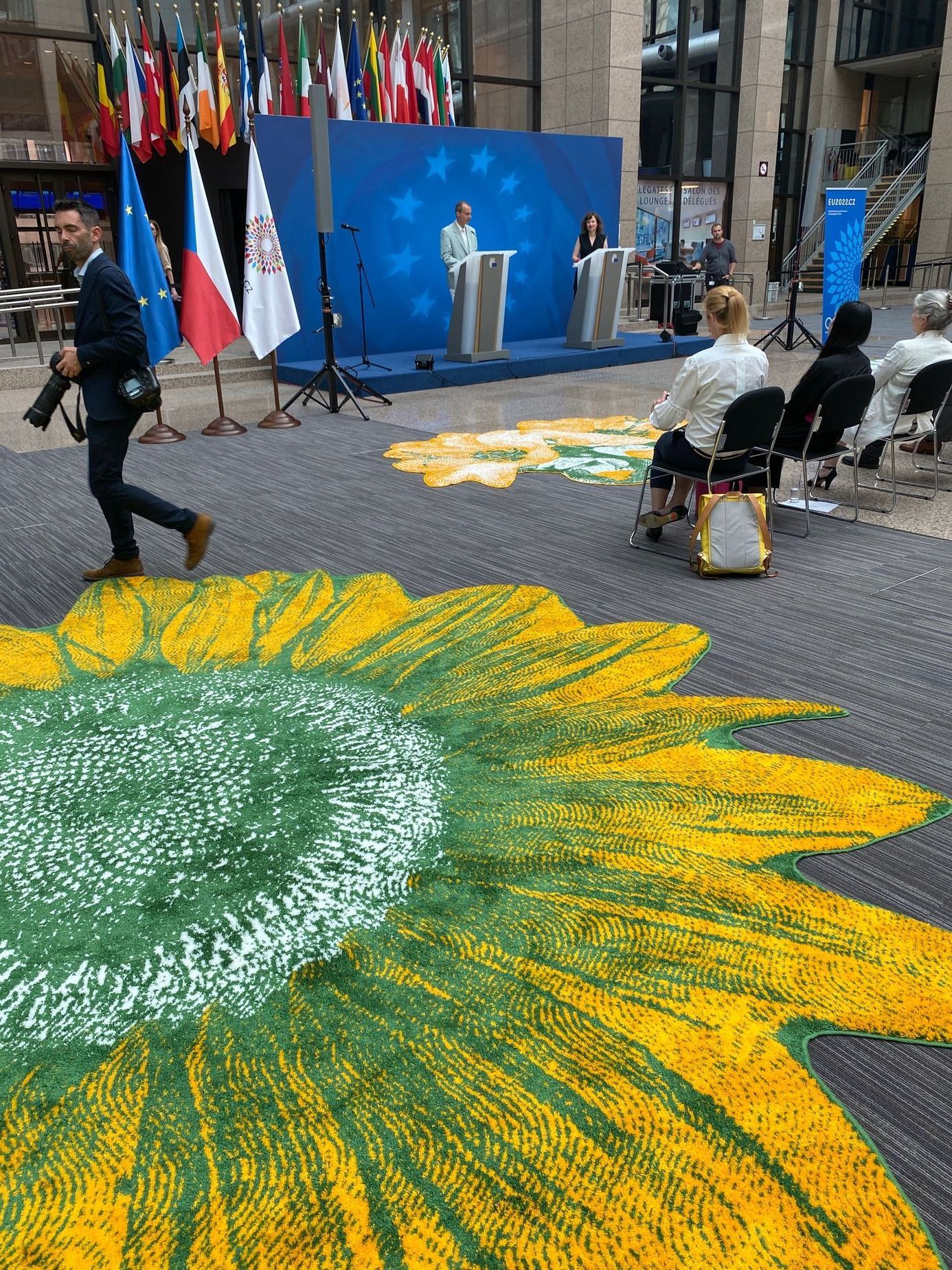 eu česko předsednictví flower union