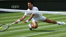 Novak Djokovič ve finále Wimbledonu 2023