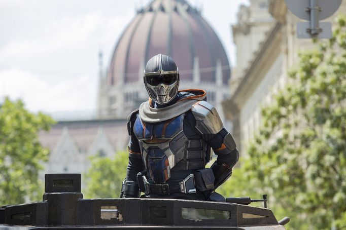 Na snímku je Taskmaster.