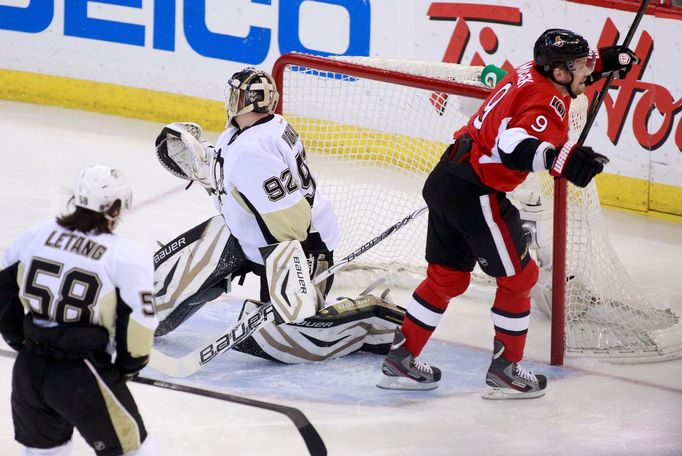 Ottawa Senators vs. Pittsburgh Penguins (Vokoun a Michálek)