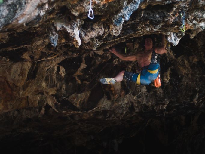 Adam Ondra leze v Izraeli