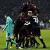 Liga mistrů: Leverkusen - Barcelona (radost)