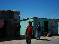 Největší procento HIV pozitivních žije v JAR právě v townshipech, jak se zde říká slumům