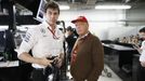 F1: Toto Wolff a Niki Lauda, Mercedes