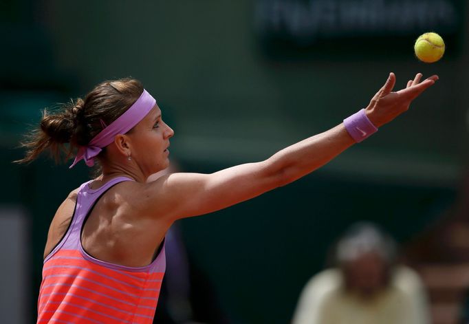 Lucie Šafářová ve čtvrtfinále French Open 2015