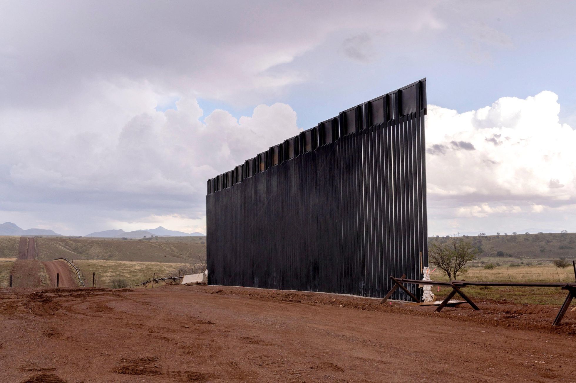 USA, Arizona, Mexiko, hranice, plot, zvířata, migrace