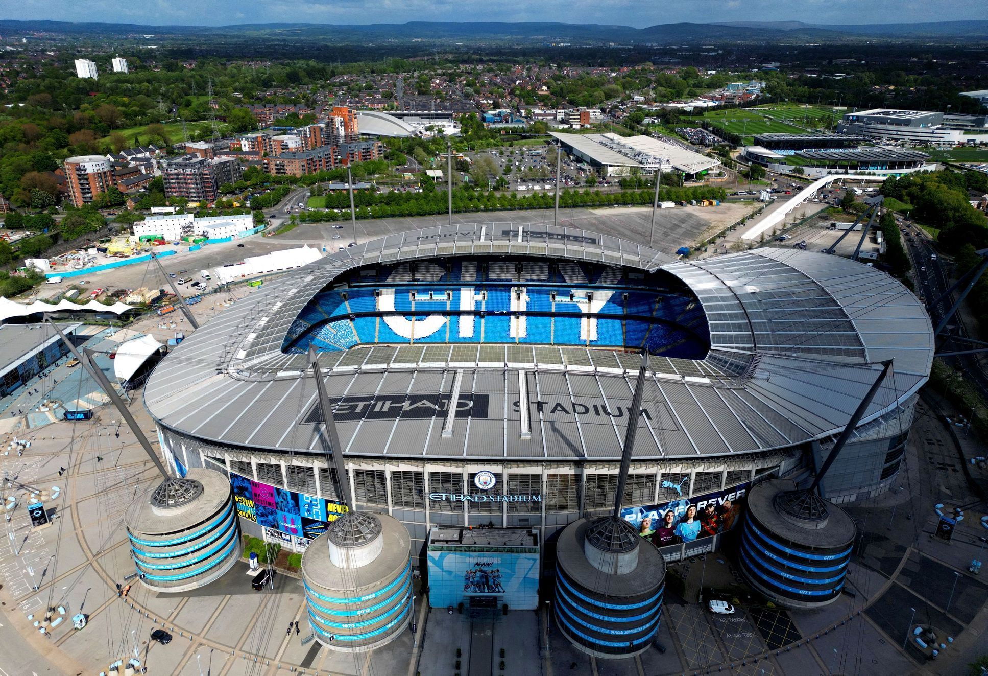 Manchester City F.C. - City of Manchester Stadium alias Etihad Stadium