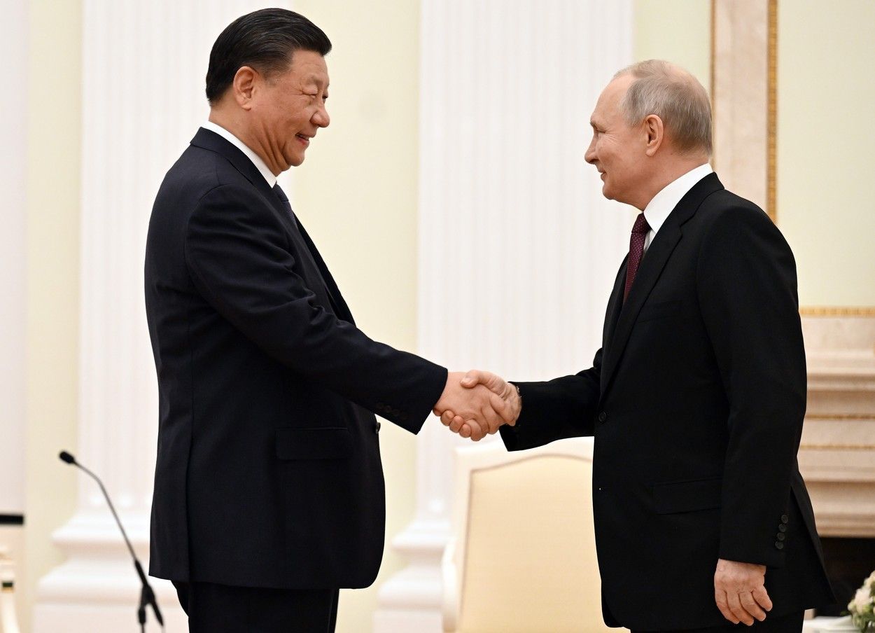 si ťin-pching čína návštěva vladimir putin rusko
