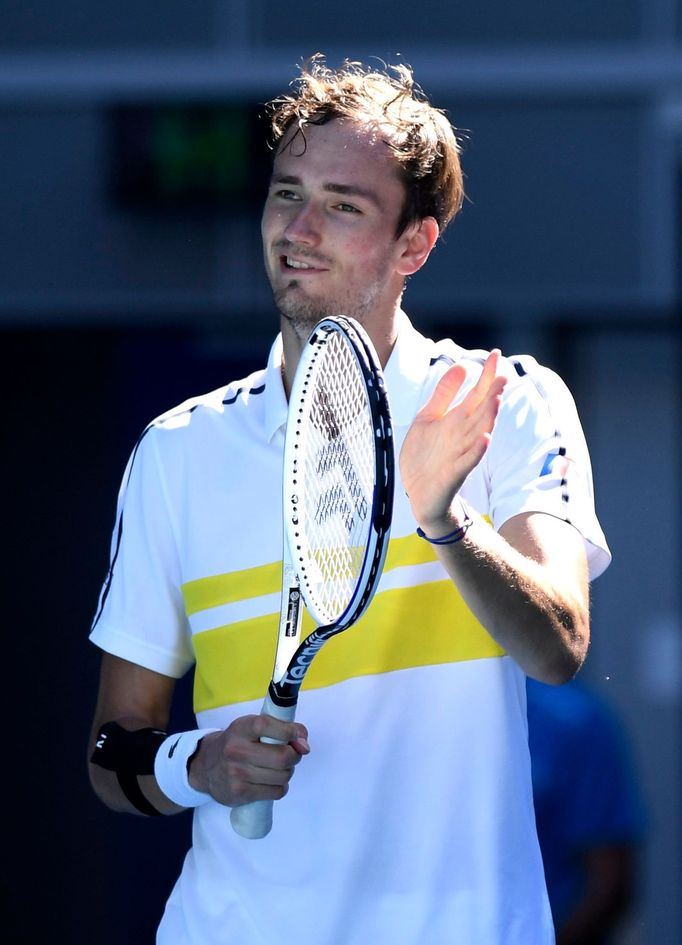 Australian Open 2021, 2. den (Daniil Medveděv)