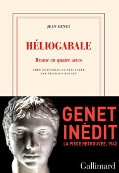 Obal francouzského vydání Heliogabala od Jeana Geneta.