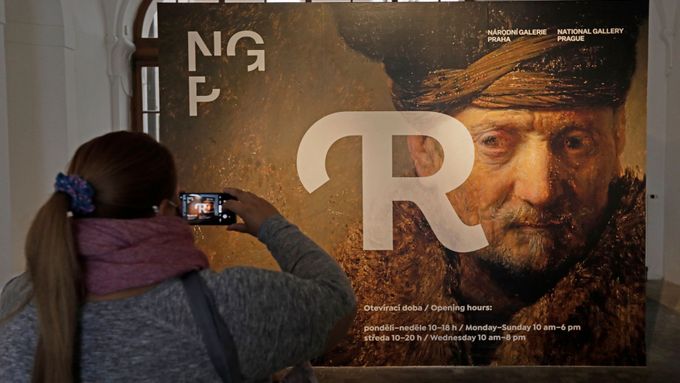 Rembrandt zachytil námahu přemýšlení. Výstava je otevřená i navzdory nouzovému stavu