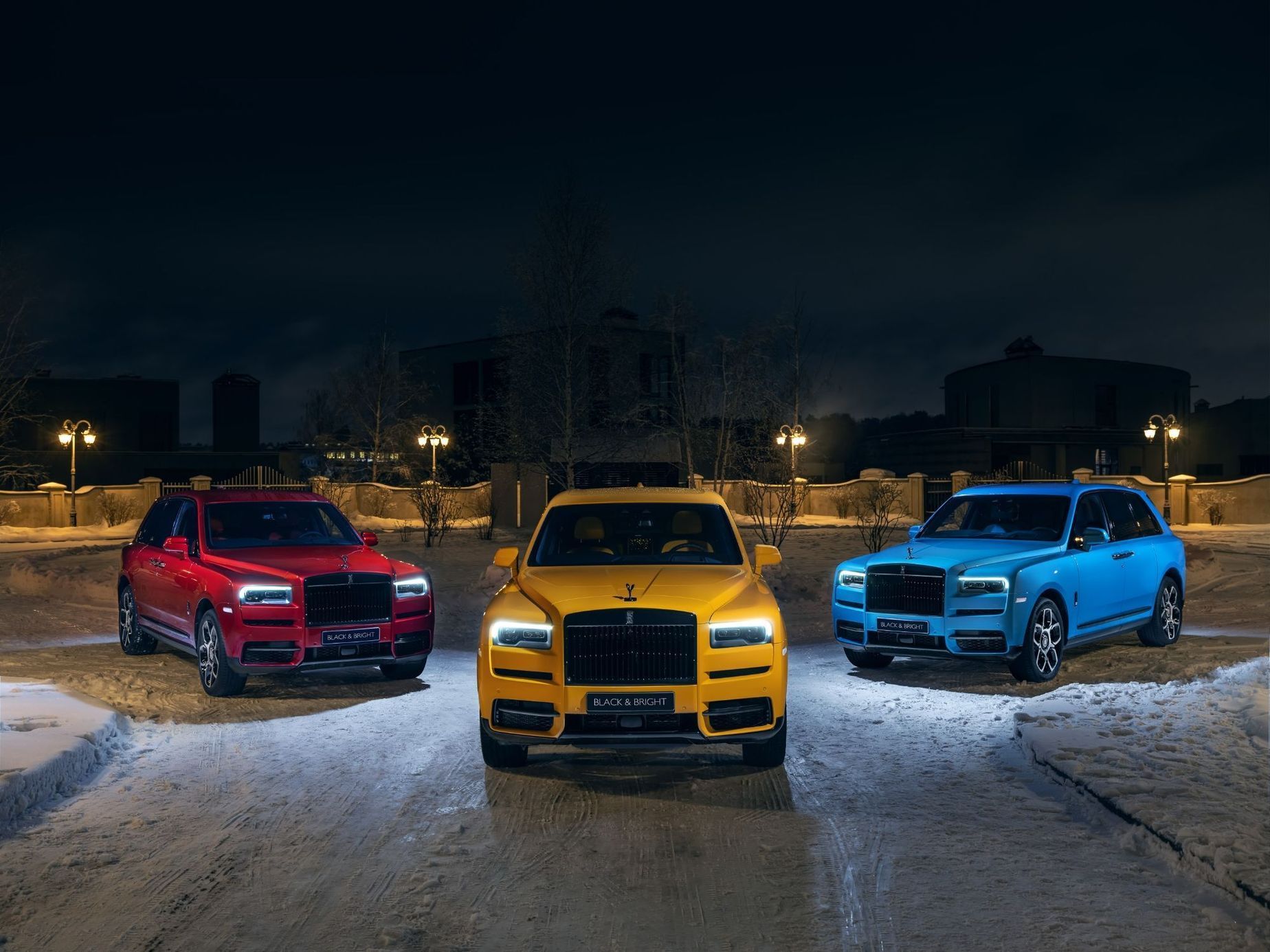Rolls-Royce Cullinan Black and Bright