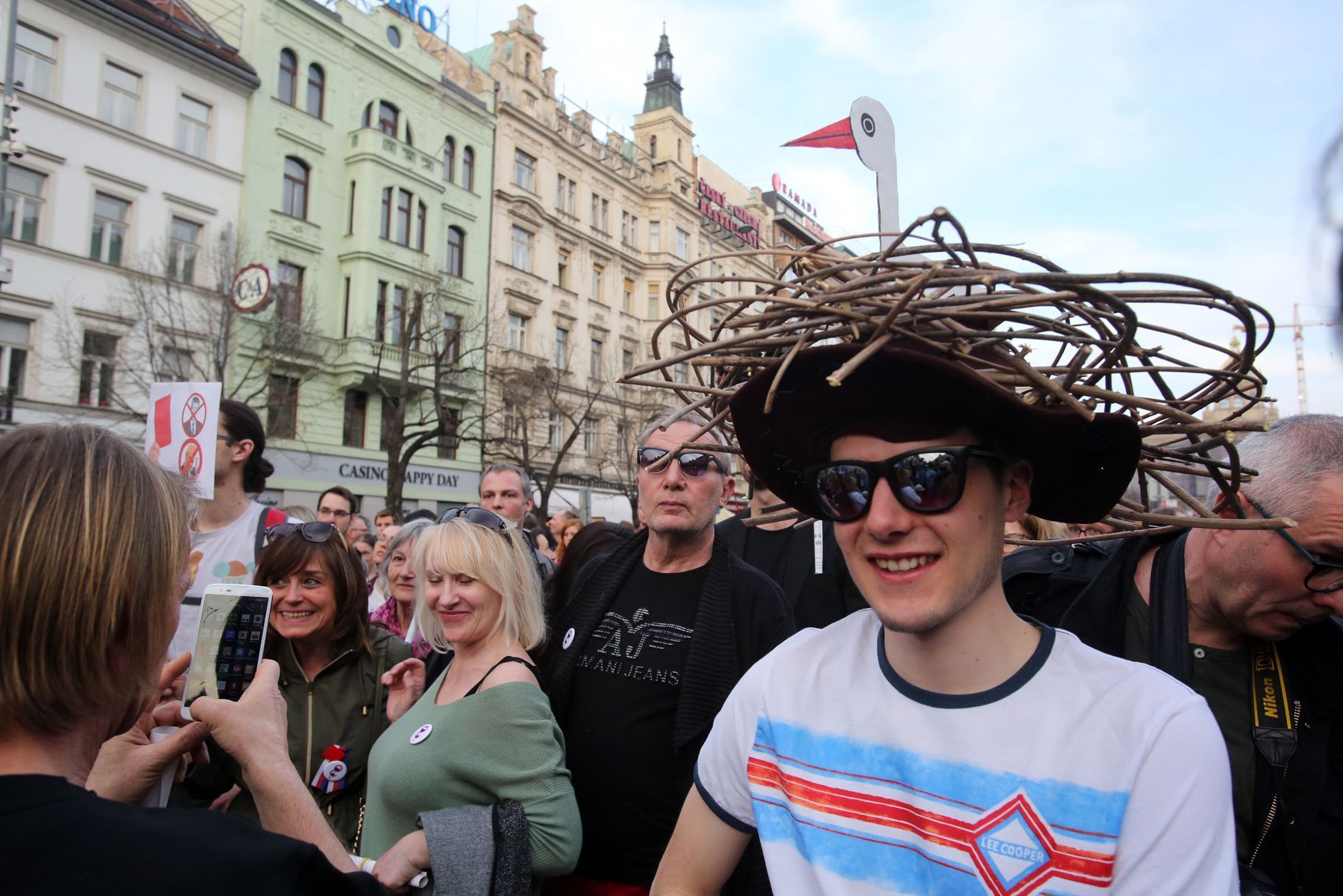 Demonstrace proti Babišovi