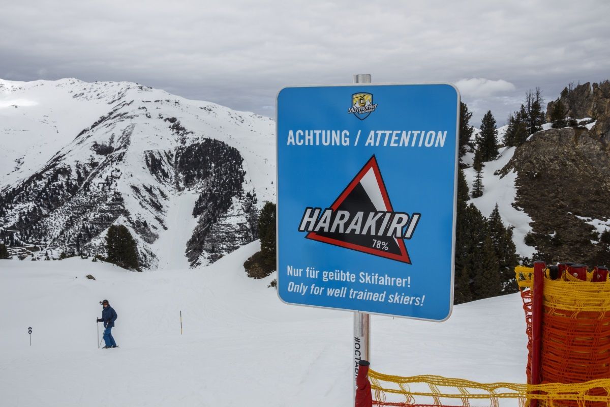 Harakiri, Zillertal, Rakousko