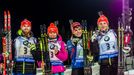 SP Östersund, Smíšená štafeta: Michal Šlesingr, Veronika Vítková, Gabriela Soukalová a Ondřej Moravec