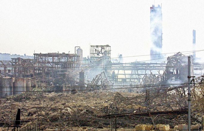 Výbuch na předměstí Toulouse, chemička AZF, rok 2001