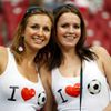 Fanoušci před čtvrtfinálovým utkáním Česko - Portugalsko na Euru 2012