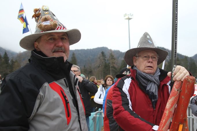 Biatlon, SP Ruhpolding, atmosféra