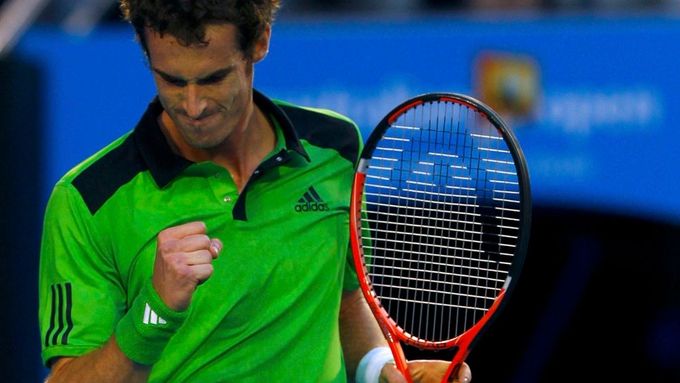 Andy Murray a jeho radost.