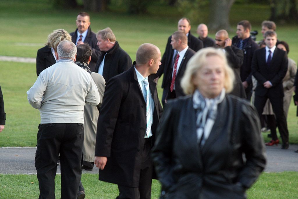 Joachim Gauck na návštěvě v Lidicích