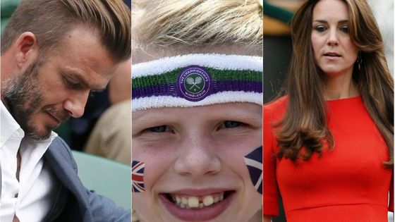 Prohlédněte se, jak se fandí na letošním Wimbledonu v královské lóži, mezi hvězdami šoubyznysu i v hledišti všech 19 kurtů All England Clubu.