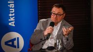 Debata Aktualne.cz v knihovně Václava Havla 5